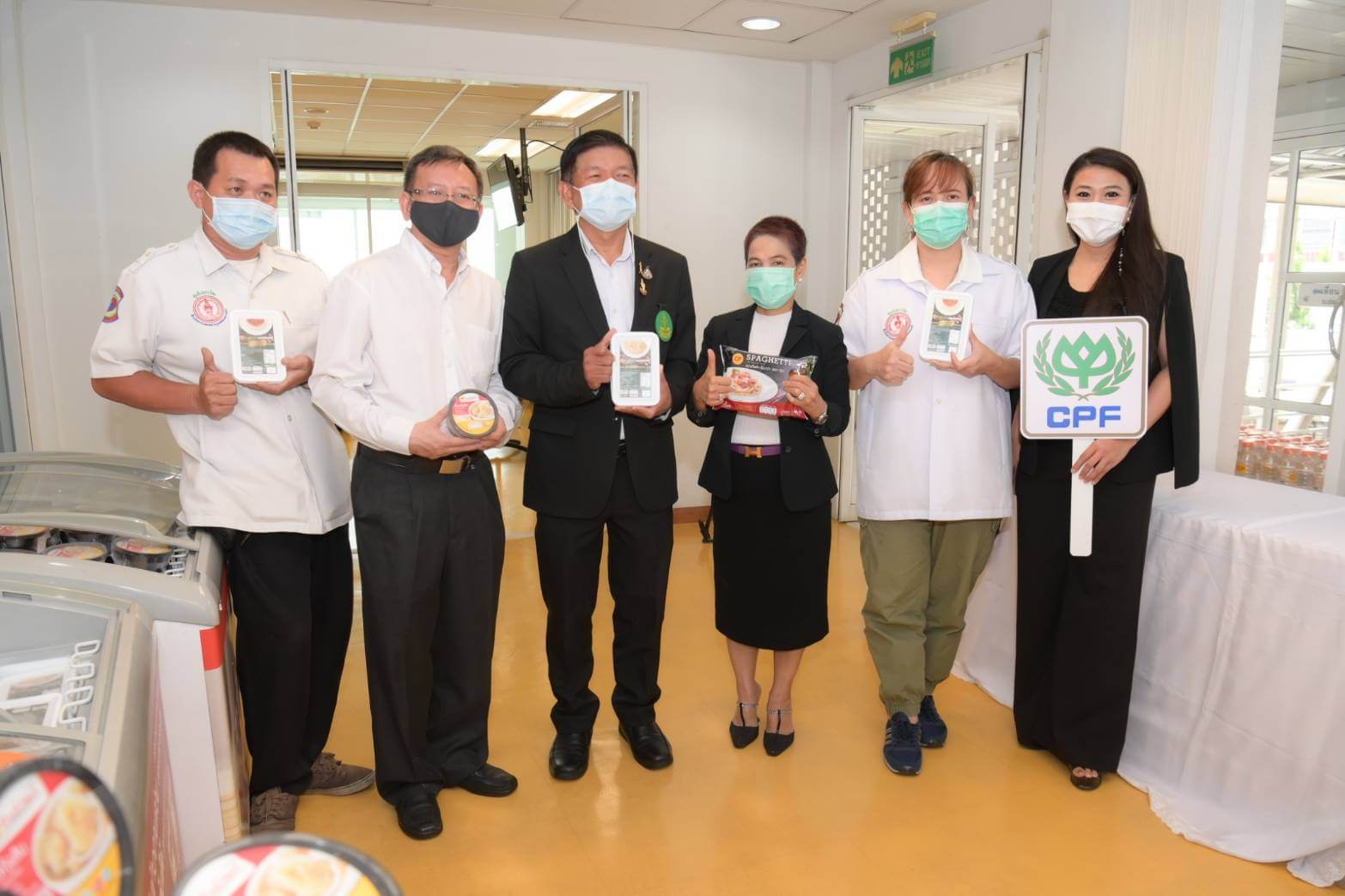 ซีพีเอฟ สนับสนุนอาหารจากใจแก่ “โรงพยาบาลสนาม” ต่อเนื่อง เสริมกำลังใจทีมแพทย์-พยาบาล หนุนไทยฝ่าวิกฤตโควิด-19 ระลอกใหม่